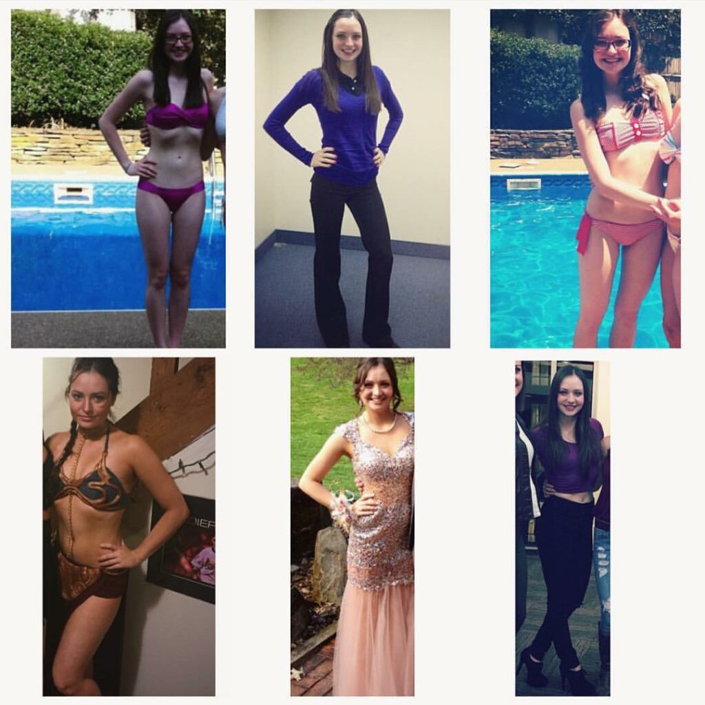 Proud of you too  @sarahlynnebryan "#iammorethan my weight. From my freshman yea...