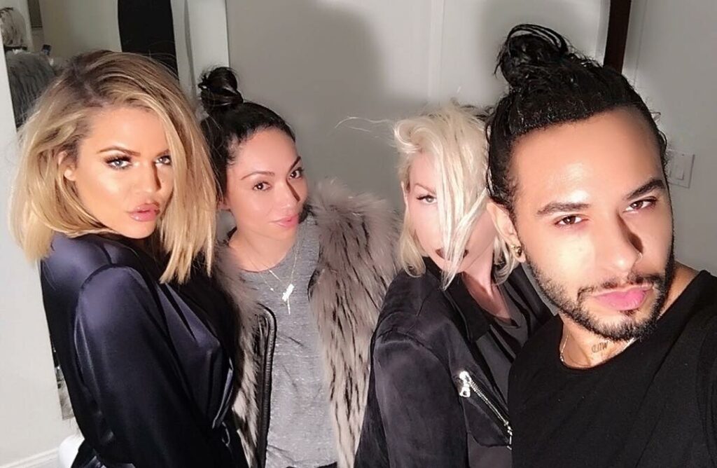 The glamour team!!!!! @monicarosestyle @joycebonelli @cesar4styles #KocktailsWit...