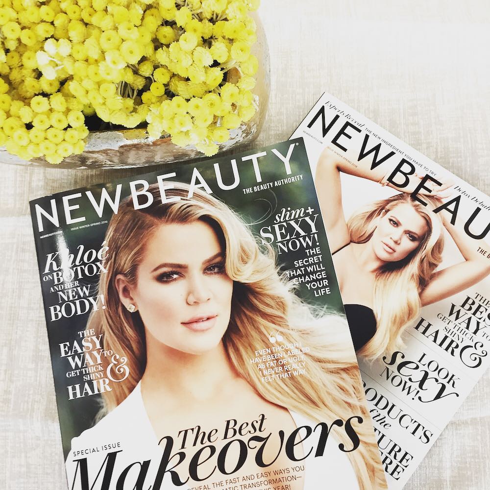 So nice they put me on twice  thank you @newbeauty for my two covers!! ...