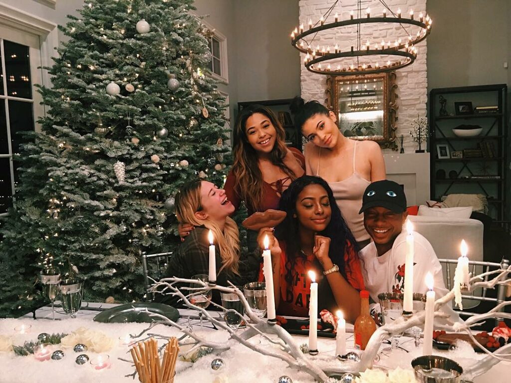 First friend Christmas dinner at the house ...