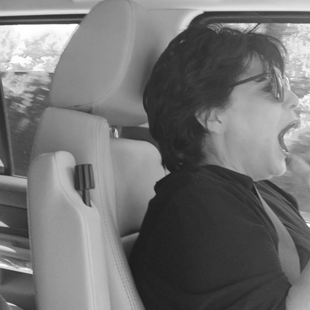 mom's genuine reaction when I played her the album. #1monthTilDangerousWoman #lo...