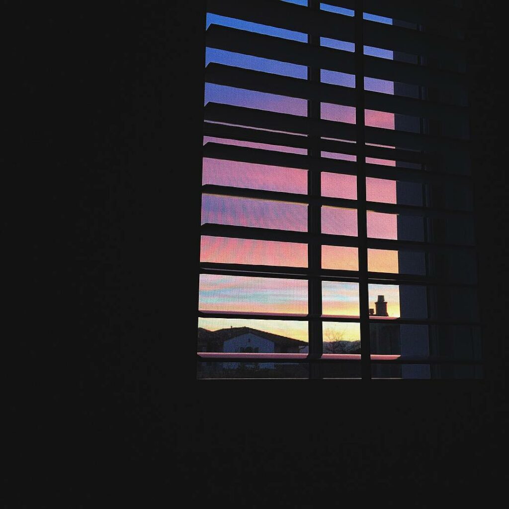 the sunrise this morning ...
