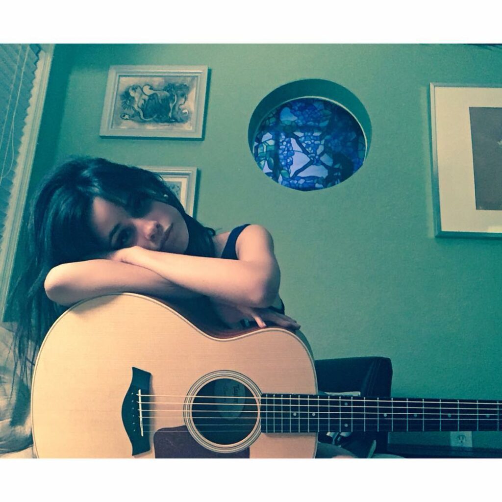 got frustrated with this one barre chord and took all that frustration out on th...