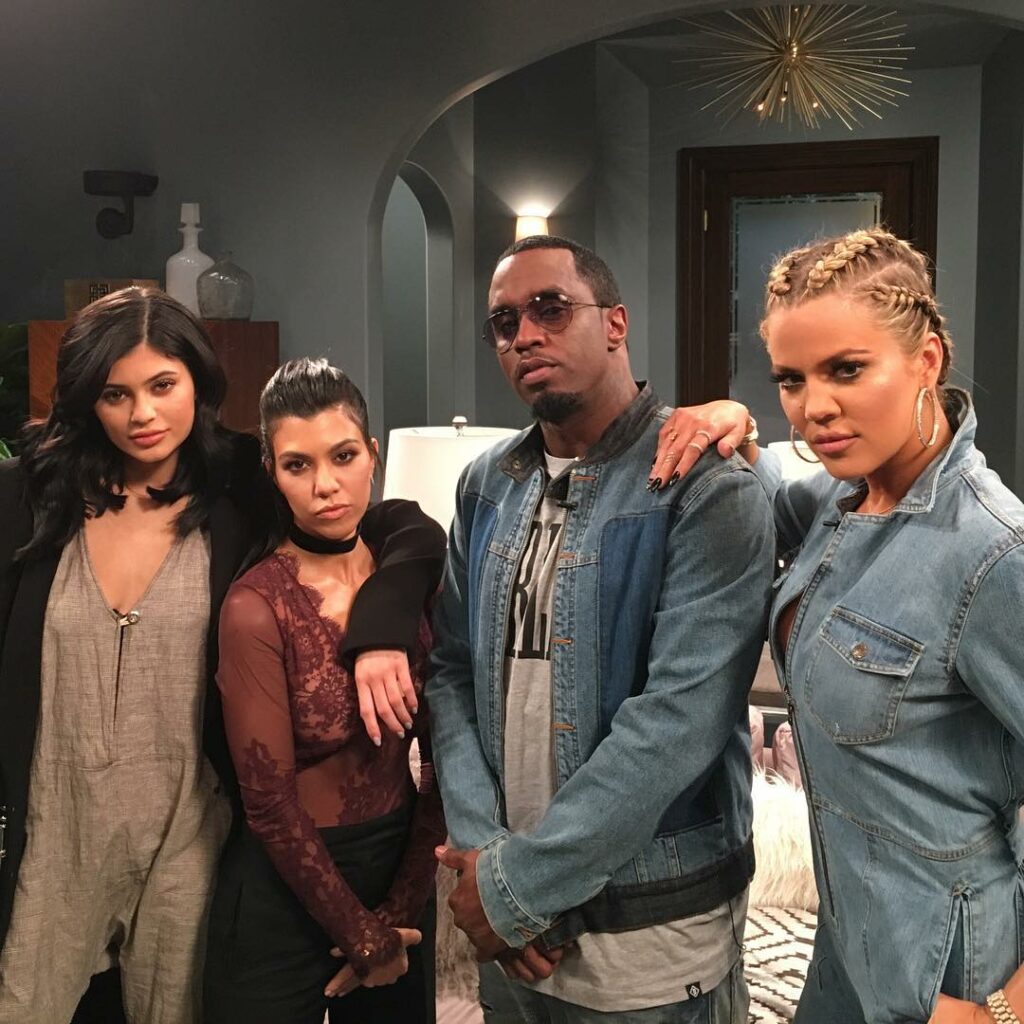 My guests tonight on #kocktailswithkhloe! Don't miss it!! @iamdiddy and I are ki...