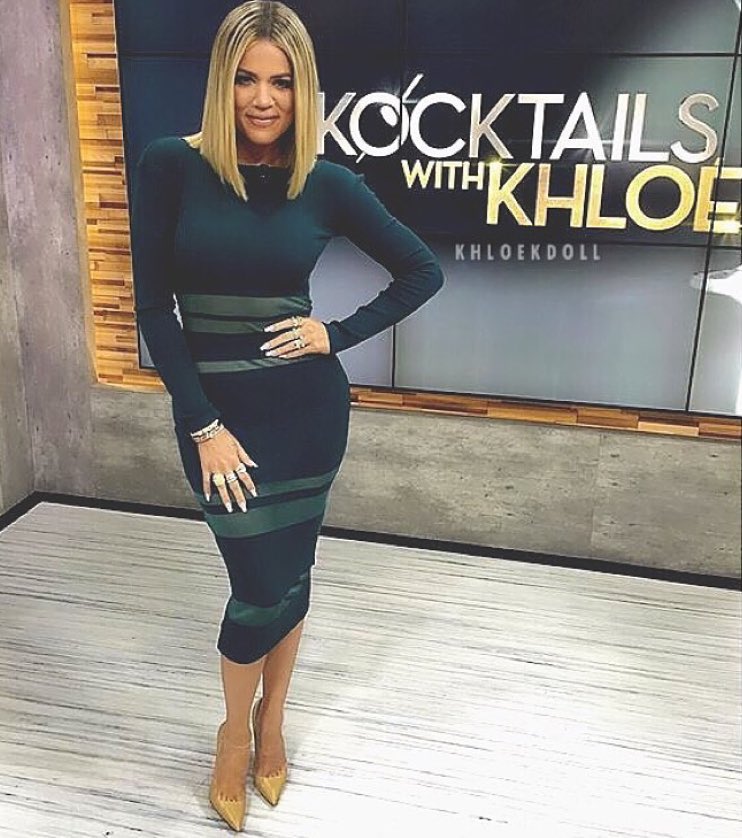 On my Kocktails with Khloé press tour in NYC! Shout out to @monicarosestyle for ...