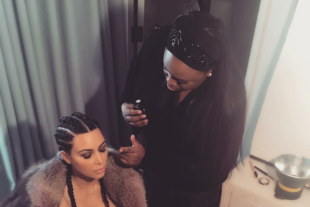 Thank you @patmcgrathreal & @jenatkinhair for the fun shoot and showing me so mu...