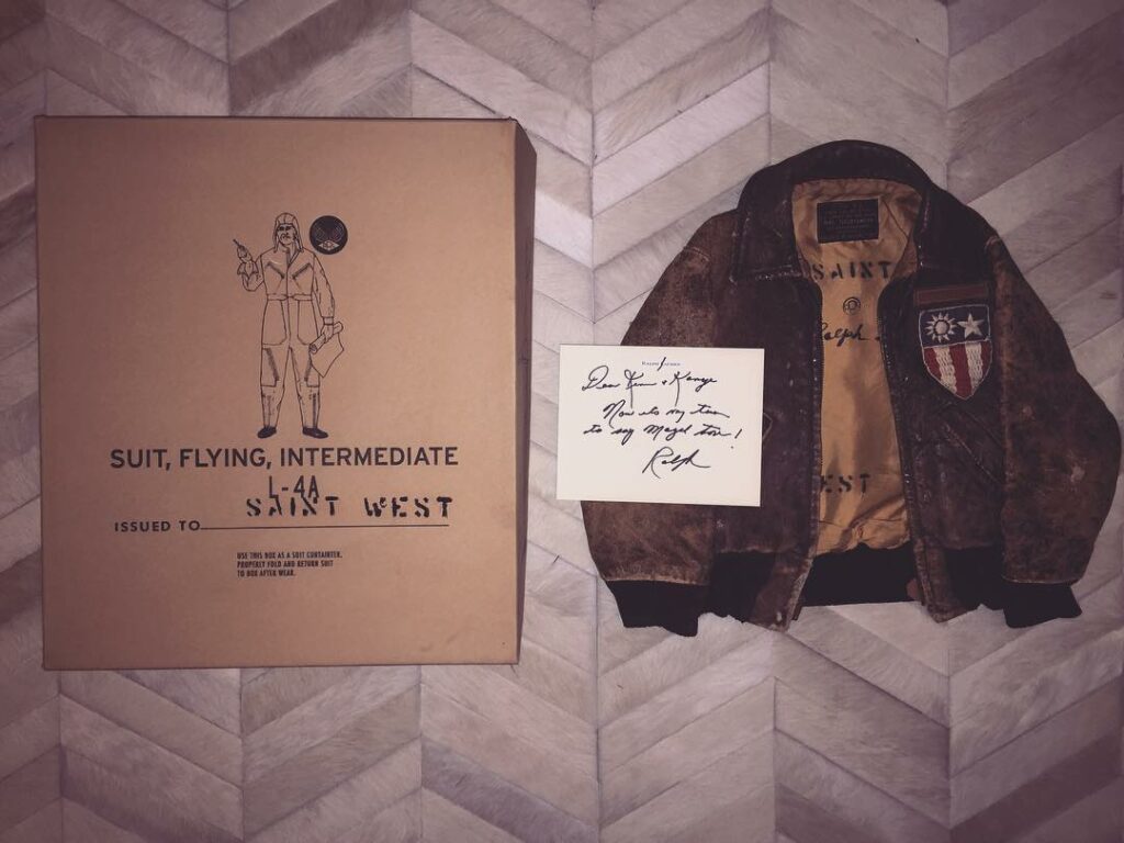 Thank you Mr. Ralph Lauren for making Saint this little jacket. It's so special!...