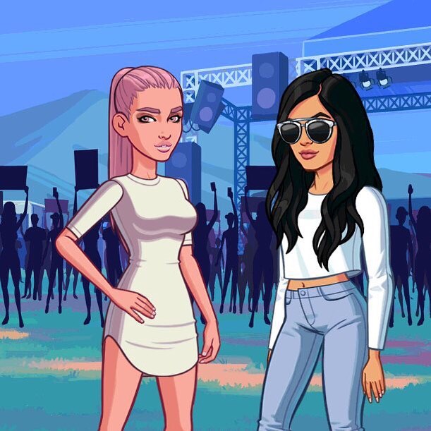 Guys look who I just met ;) #kendallkyliegame link in my bio...
