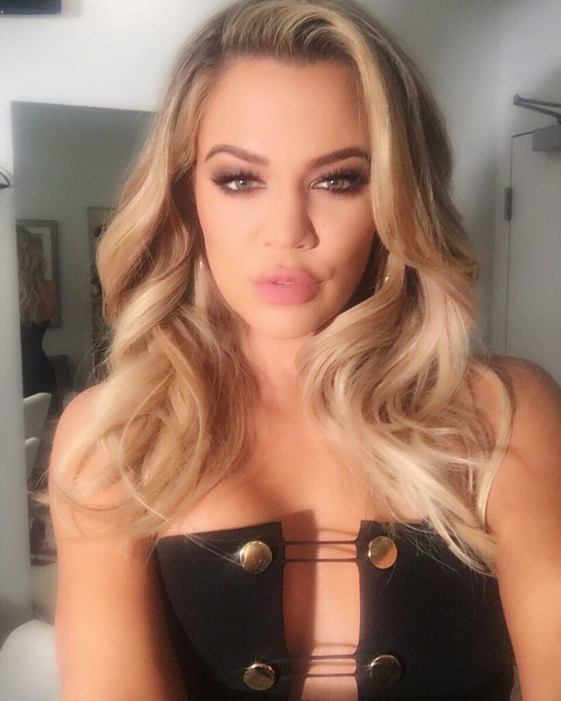 Another episode shot of Kocktails With Khloé  kisses to my glam babies @monicaro...