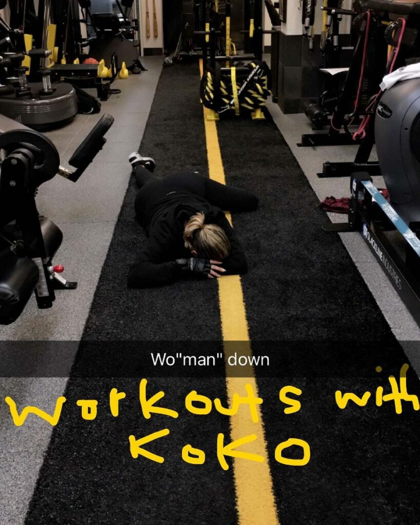 An hour of soul cycle and a session with Gunnar and Kim was tough! But I had to ...