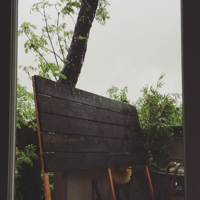 rain rain u can stay...