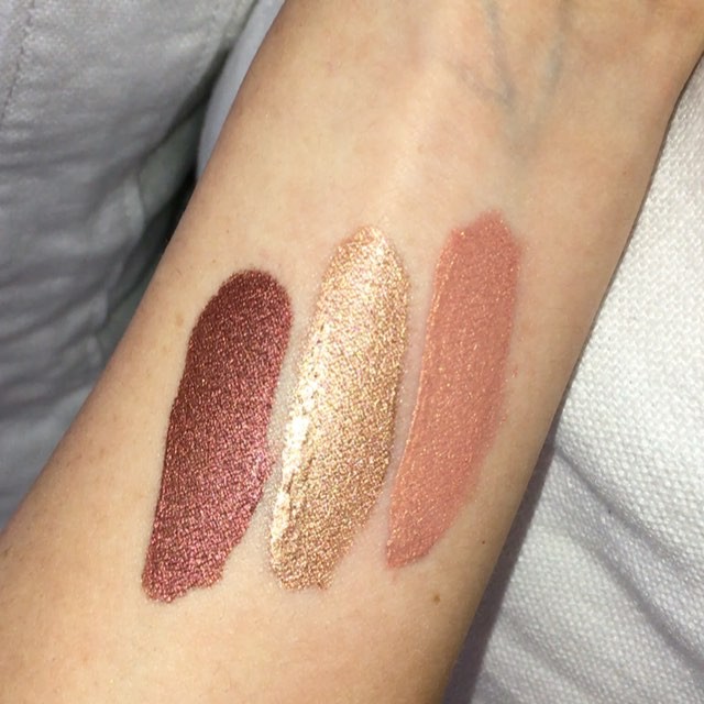 My new METAL MATTE LIPSTICKS for my festival colors dropping soon  left to right...