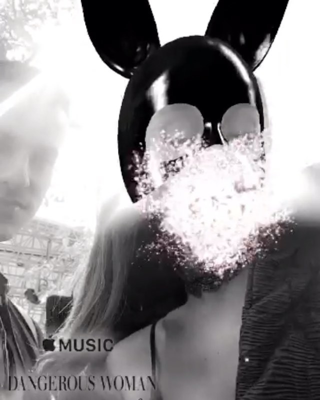 #DangerousWoman out now!!!!! link in bio. thank you @applemusic & @snapchat for ...