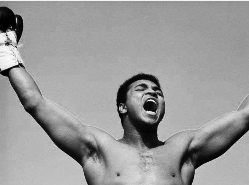 float like a butterfly........