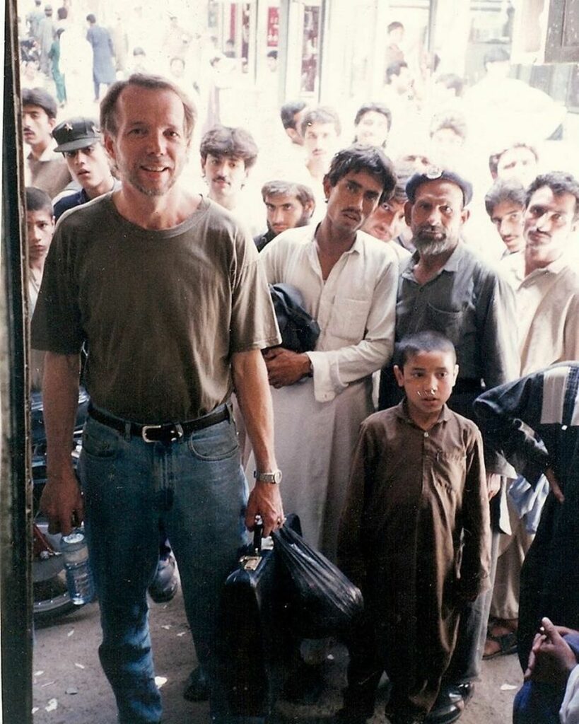 1992--my dad doing business in Peshawar Pakistan a few years before I was born. ...