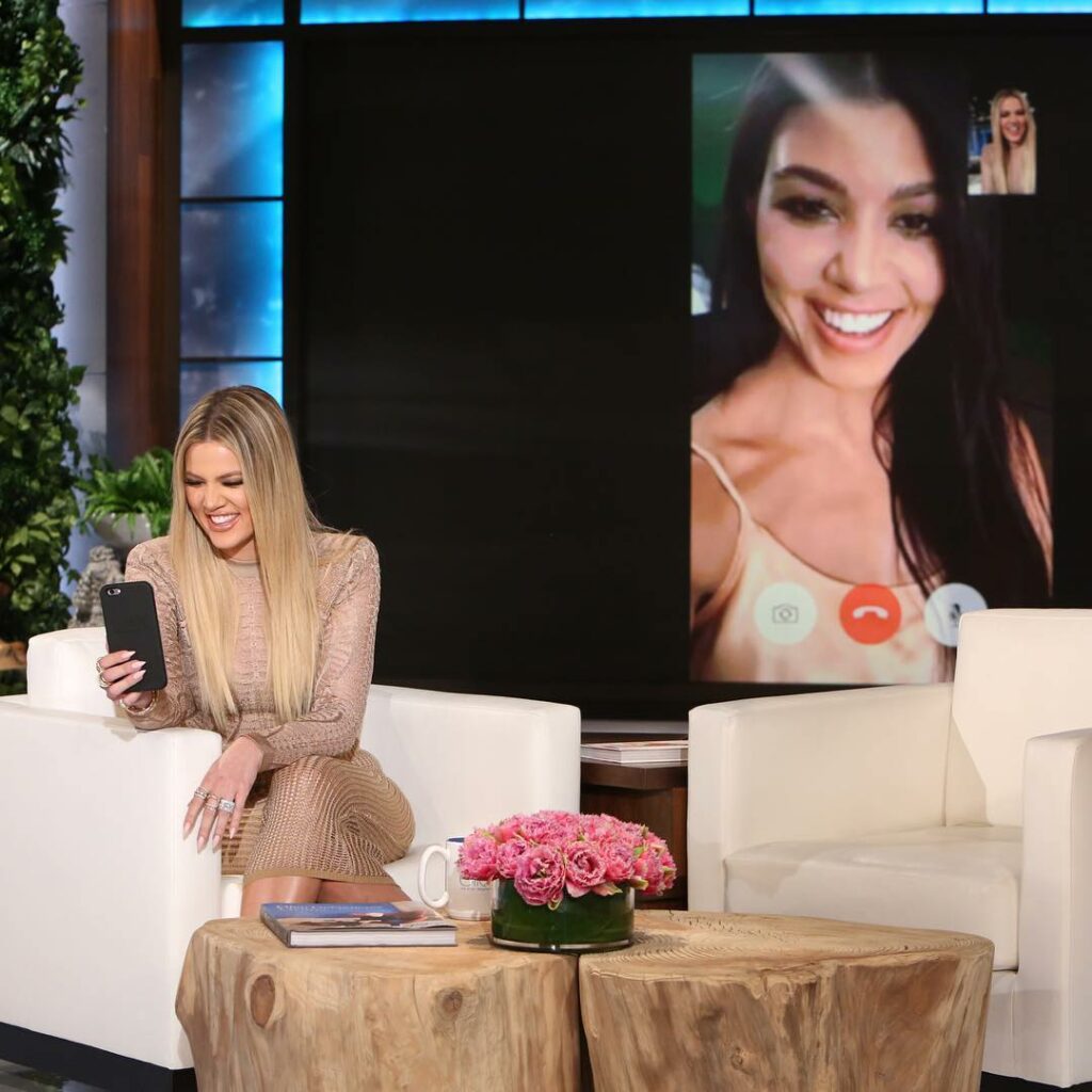 When you take over the Ellen show and you face time your sister / best friend  t...