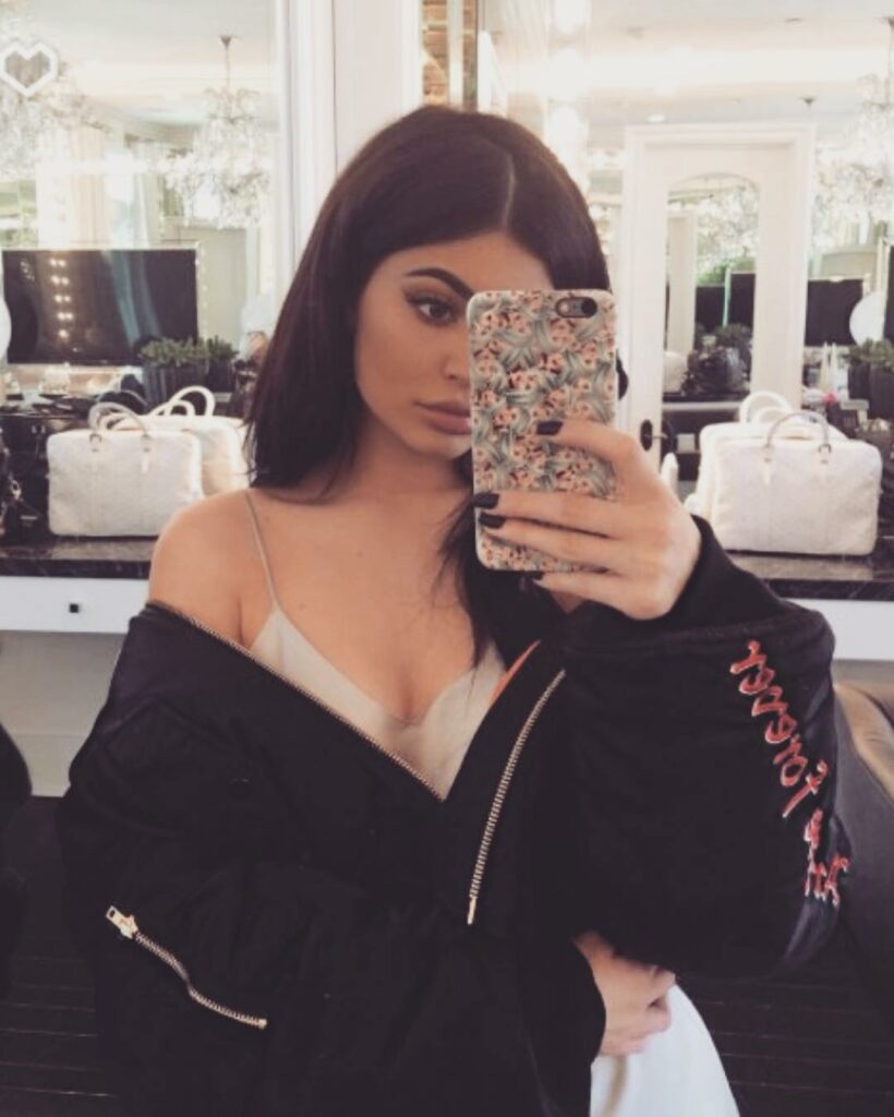 The Kylie KIMOJI face phone case is available only today for Kylie's birthday!!!...
