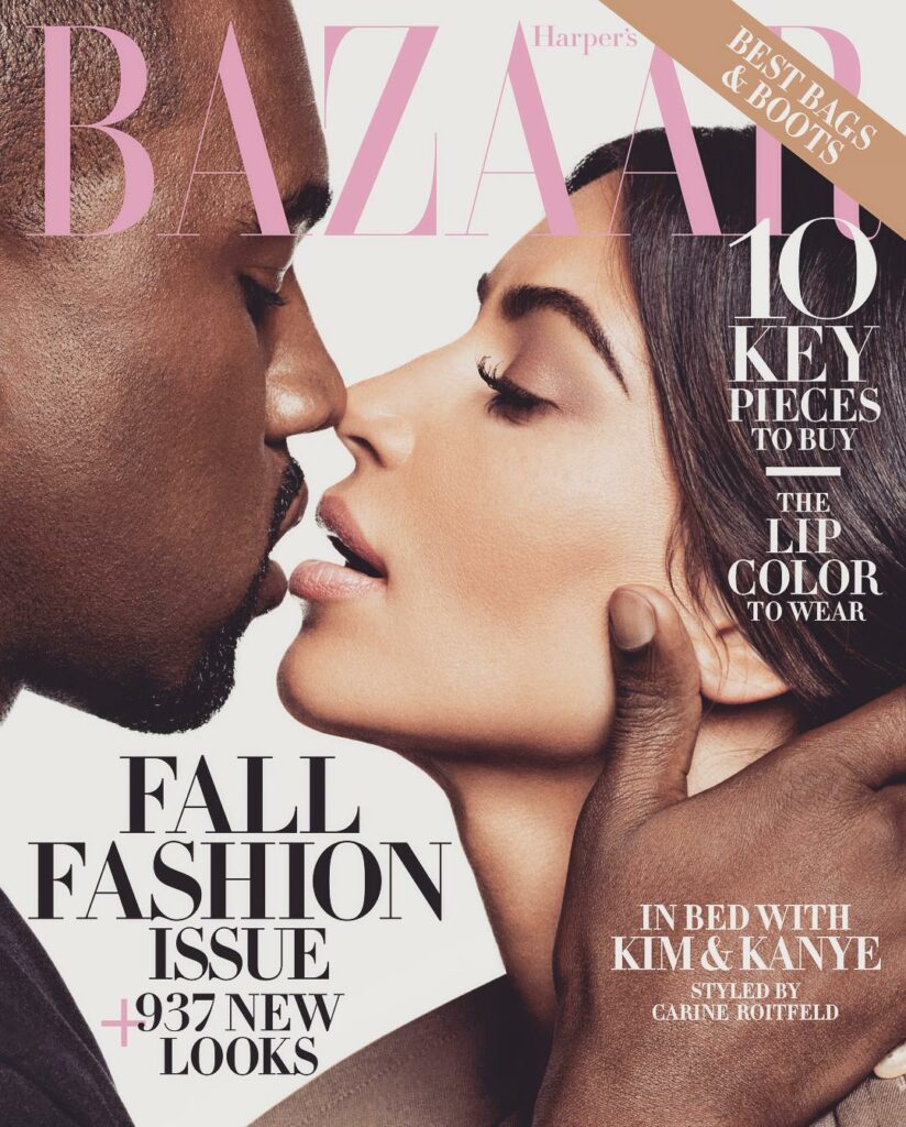 LOVE our September issue of @harpersbazaarus Styled by- @carineroitfeld  by- @ka...