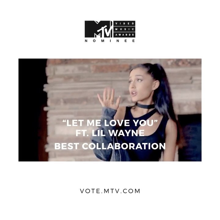 2 videos & 5 nominations this year! vote #LetMeLoveYou and #IntoYou ! ♡ @mtv  ♡ ...