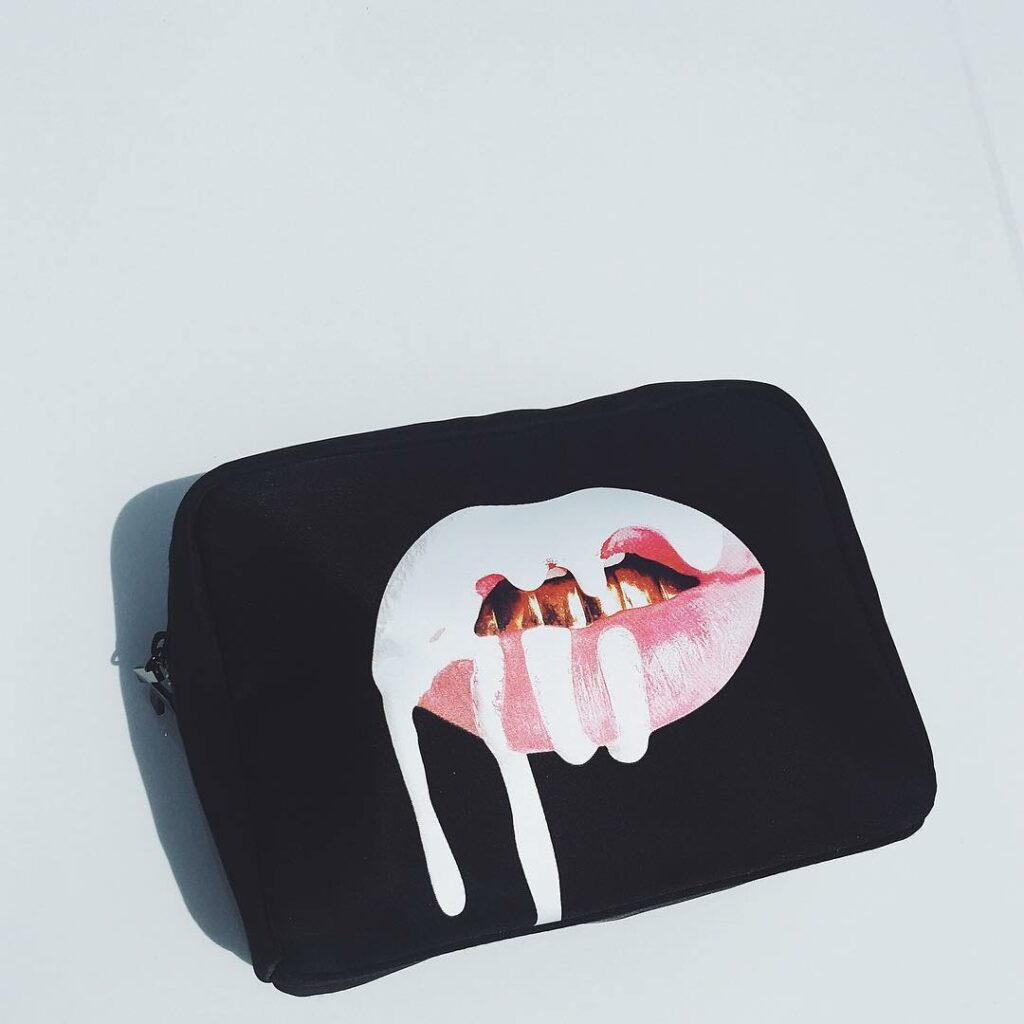 @kyliecosmetics Makeup Bags available right now on KylieCosmetics.com...