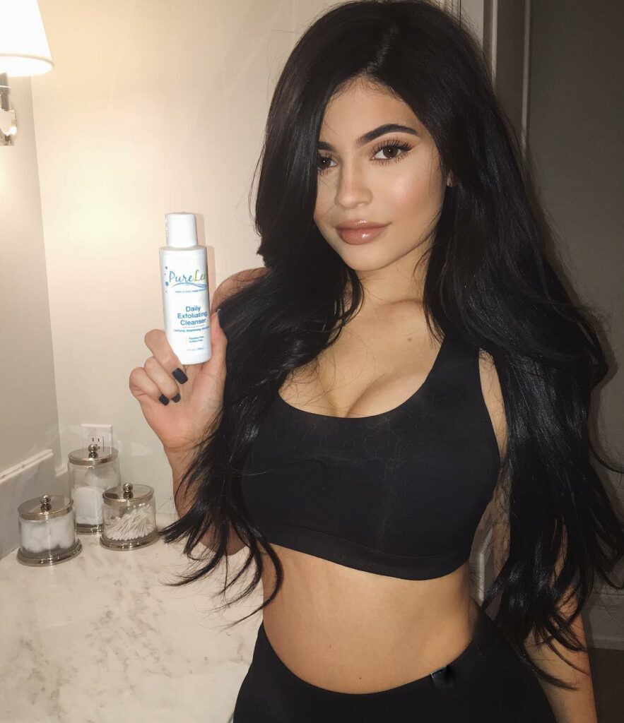 #ad About to wash my face with @Pureleef's new facial cleanser exfoliator. It's ...