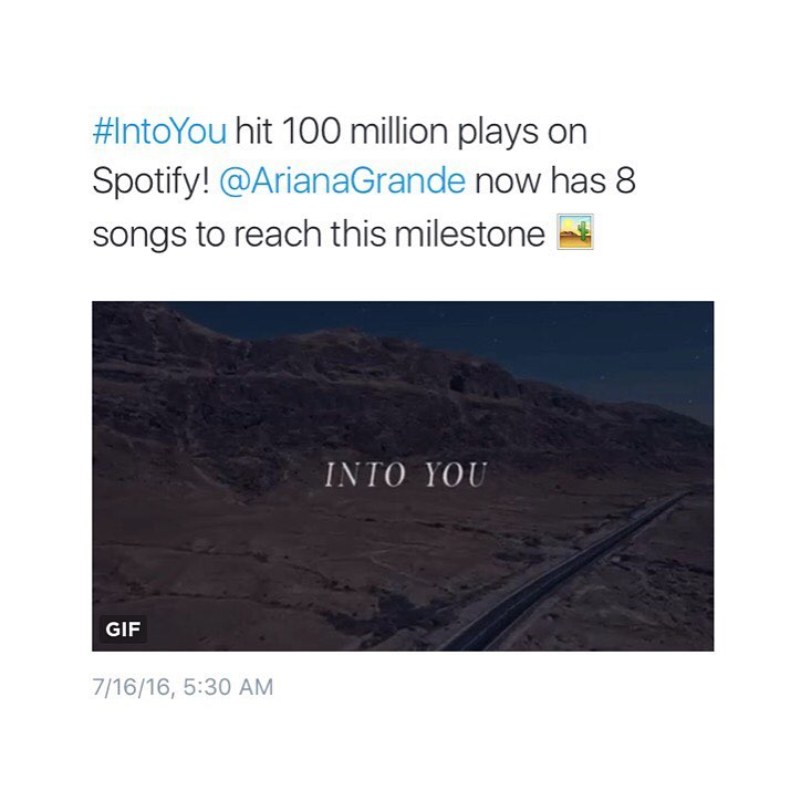 wild. thank you so much my babies. love you. #IntoYou...
