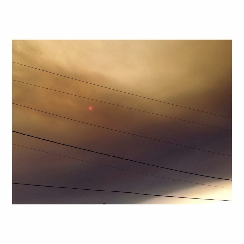 while y'all were all worried about the apocalyptic #sandfire sky, I was texting ...