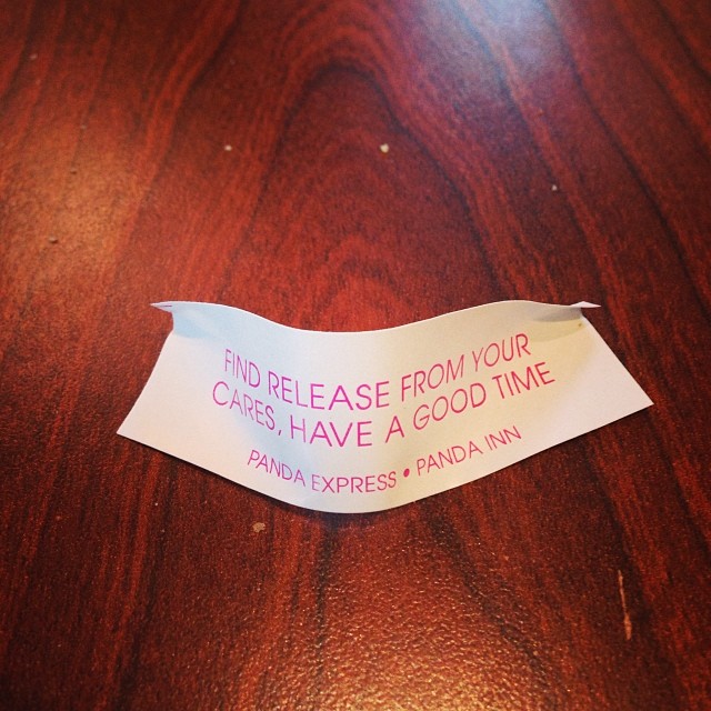 WELL IF YOU INSIST @PANDAEXPRESS...