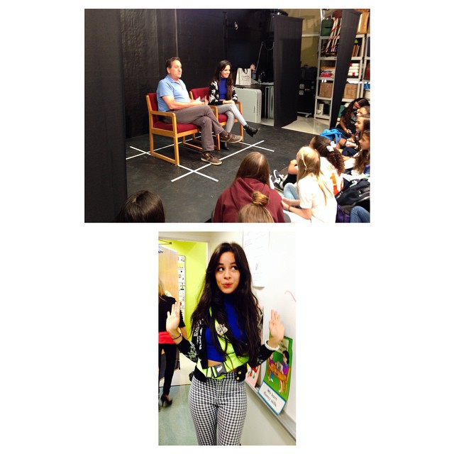 thank you so much to my middle school drama teacher Mr. Nardone and @PMSThespian...