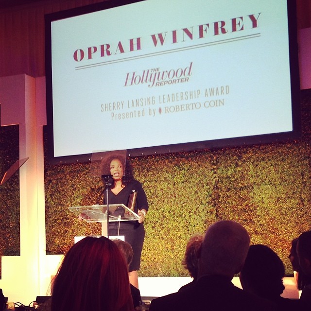 Congrats Oprah...