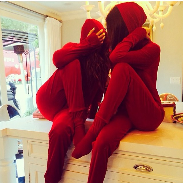 We need a nap @kendalljenner #OnesieMoment...