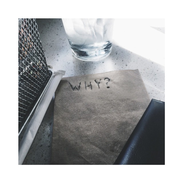 lunch questions // napkin journaling...