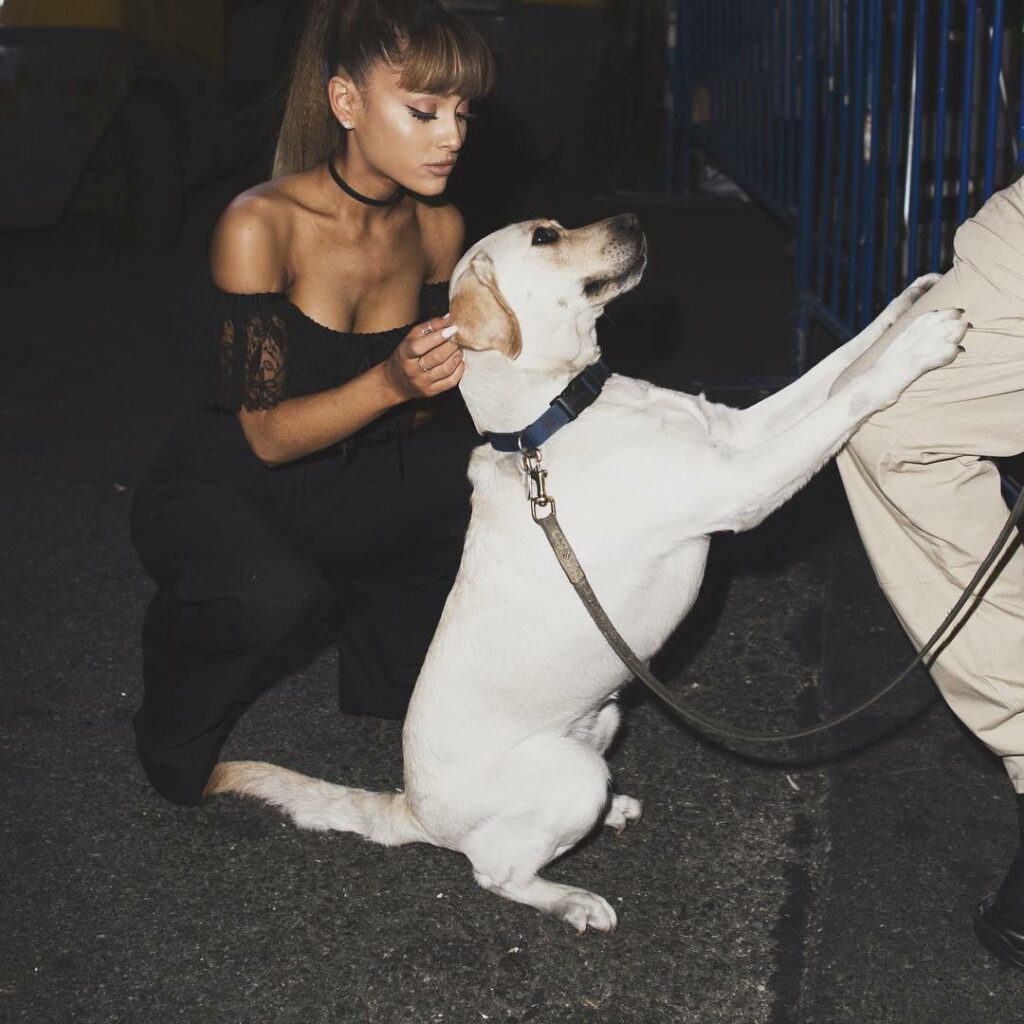 a sweet baby backstage...