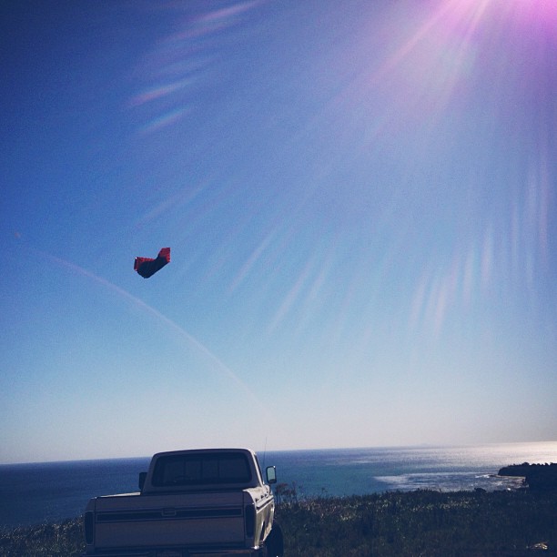 beautiful day today. flying kites with my brothers and sistaa from anotha mista ...