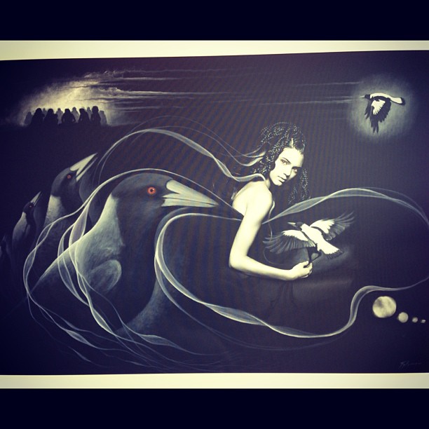 seriously, some incredible work I saw today in @nomadrj 's exhibit at @guyhepner...
