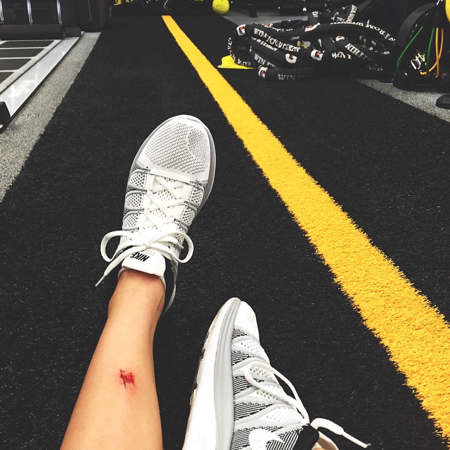 blood, sweat, and only like one little tear....