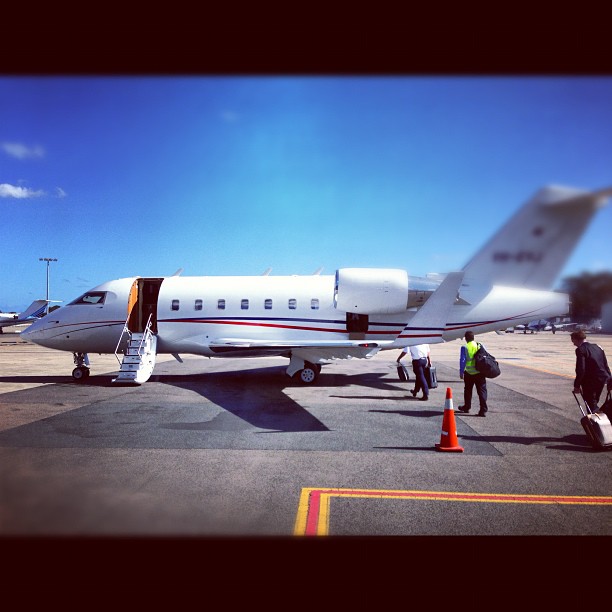 off to our secret location ...