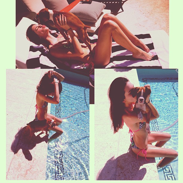 pool day with the munchkin ...