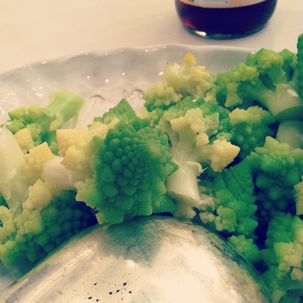 This broccoli looks dangerous......