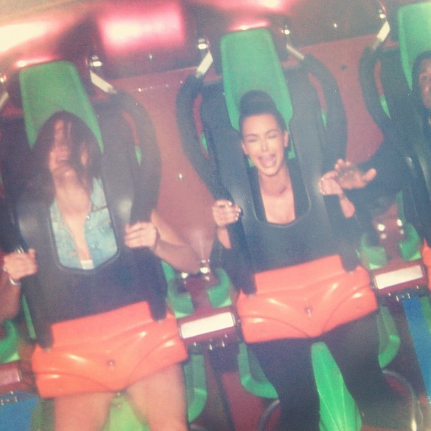 loll @kimkardashian crying...me looking like the grudge ...