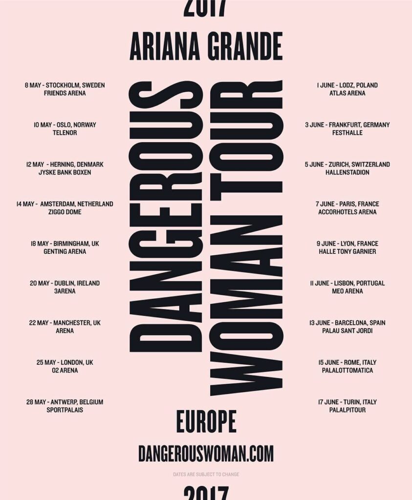 Europe • #dangerouswomantour ♡...