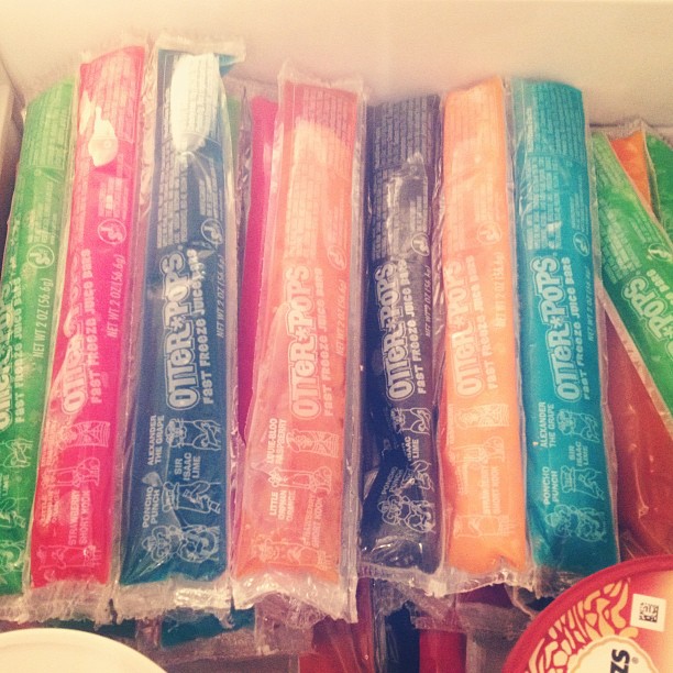 otter pops galore...