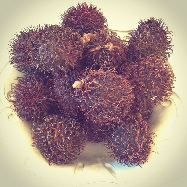 Breakfast! #rambutan *** ...