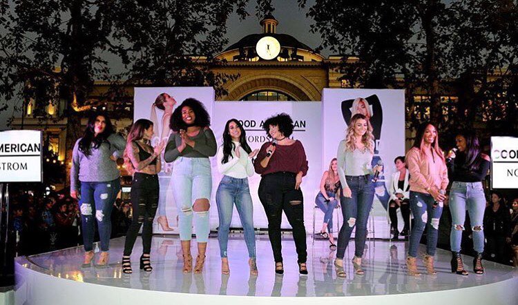 I'm so proud of my squad!!! #GoodAmerican...