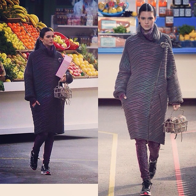 it's not everyday you get to shop around a Chanel supermarket. OR WALK DOWN THEI...
