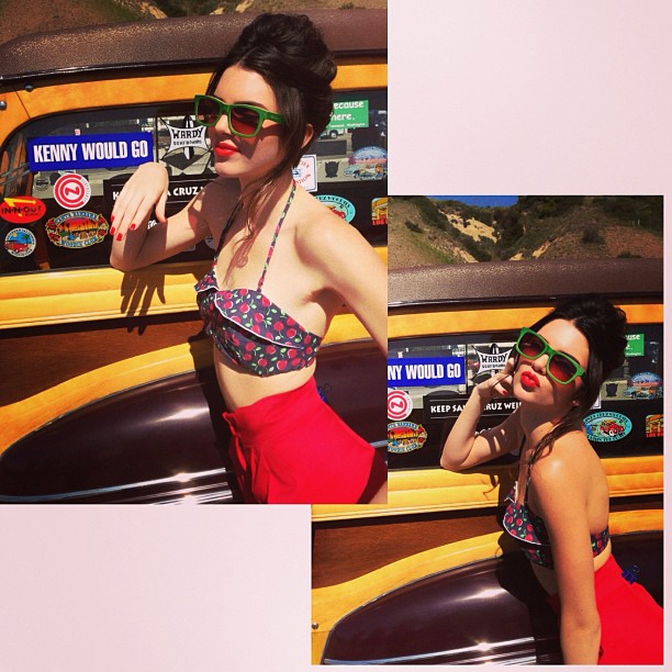 50's look today #bettiepaige unreleased color #staytunded @woodiessunglasses...