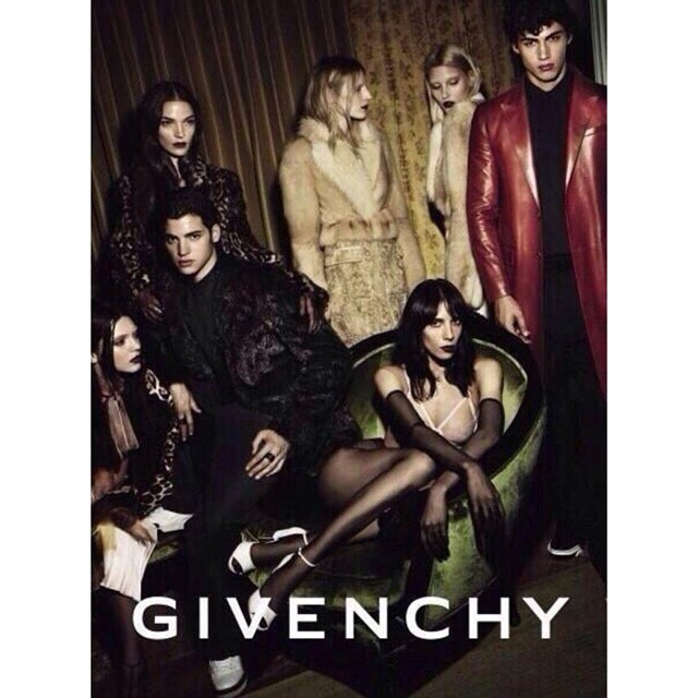 SICK @givenchyofficial Fall/Winter 2014 campaign @riccardotisci17 @mertalas @mac...