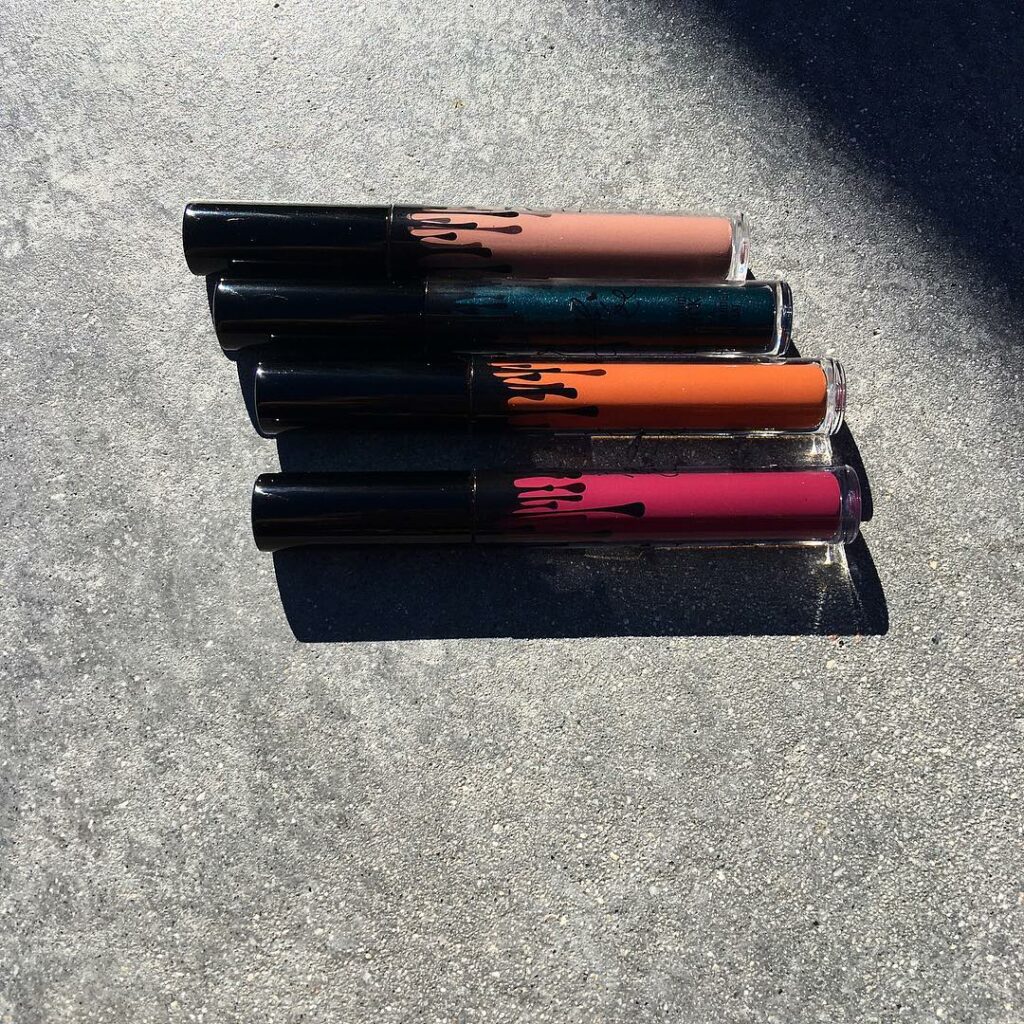 My 4 new fall lip kits launch next week October 12th @ 3pm pst @kyliecosmetics ...