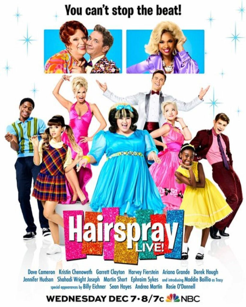 DECEMBER 7th 

#hairspraylive 
@nbchairspraylive...