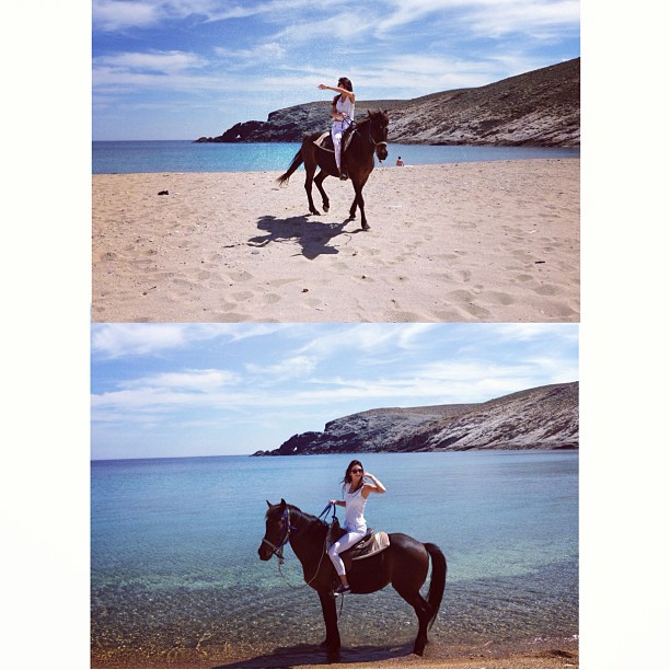 horsey riding in Greece #ideal...